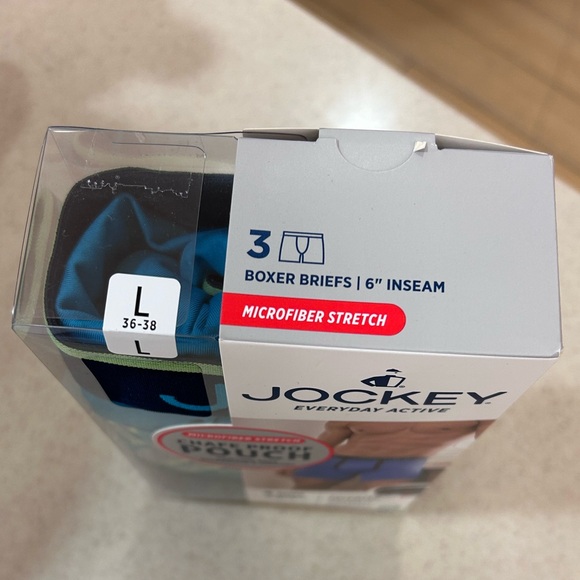 Jockey Men's 3 Pack Boxer Briefs - Picture 7 of 8